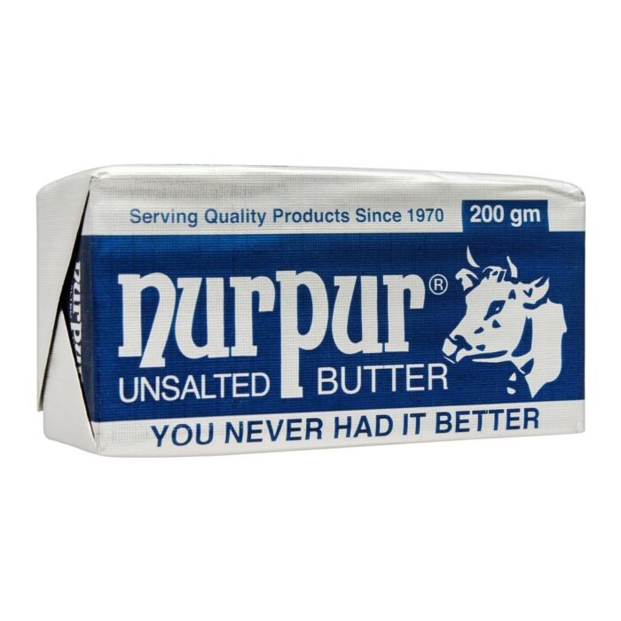 Nurpur Unsalted Butter 200 gm
