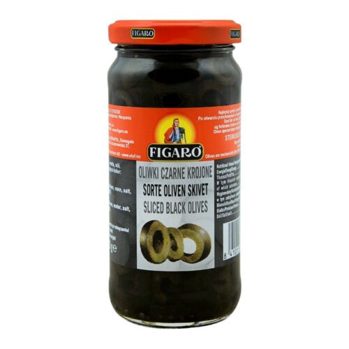 Figaro Black Olives SlIce 240 gm