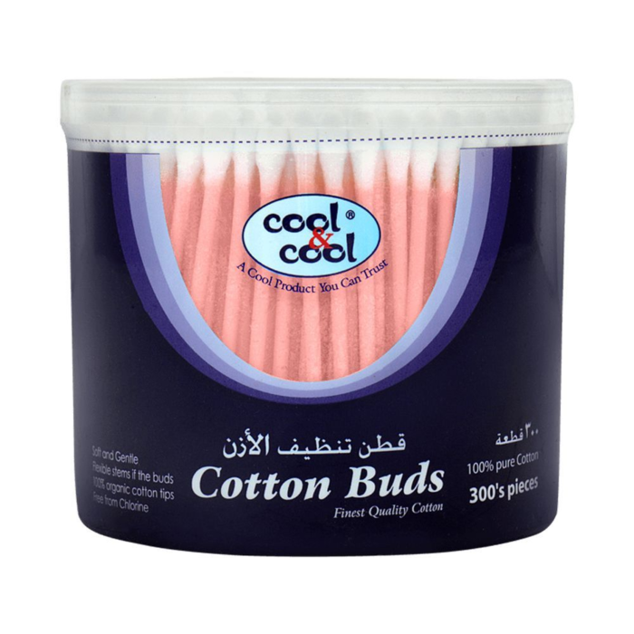 Cool & Cool Cotton Buds 300 Pieces