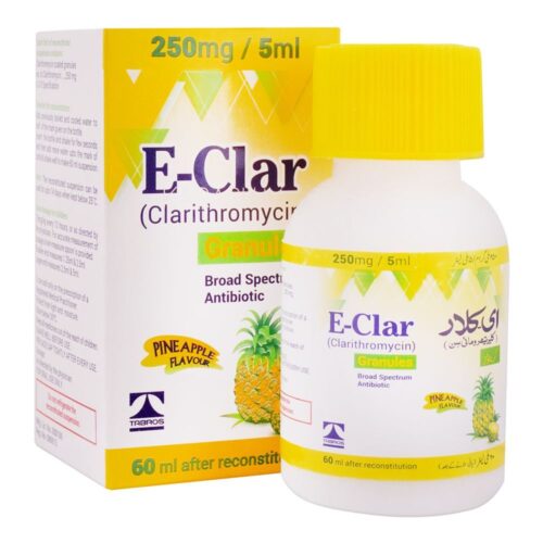 E Clar 250mg syp | sunny medicos