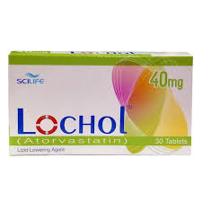 Lochol 40mg tab 30s | sunny medicos