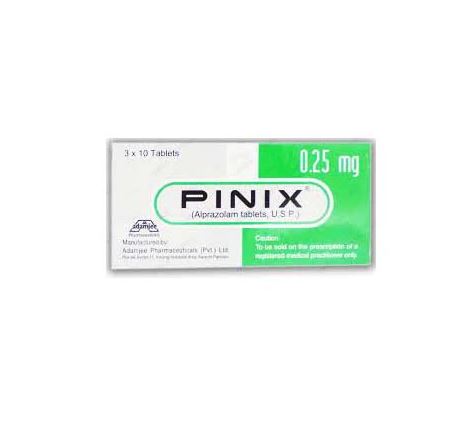 Pinix 0.25mg tab 30s | sunny medicos